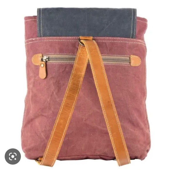 Upcycled Vintage Sixtease Backpack NWT - Picture 2 of 4